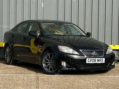 Black Used 2008 Lexus IS250 Sedan | £6,499 (Fair price)
