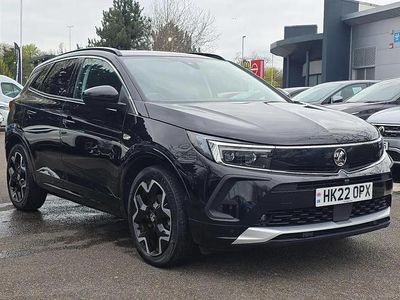 Used Vauxhall Grandland X Elite 128 HP (94 kW) 2022 Black SUV