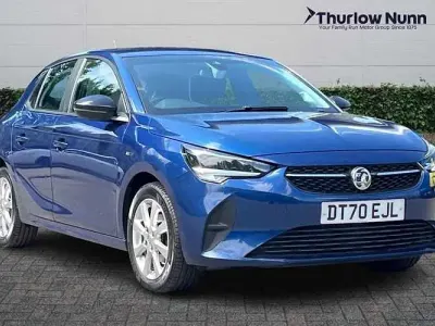 Used Vauxhall Corsa 75 HP (55 kW) 2021 Blue Hatchback