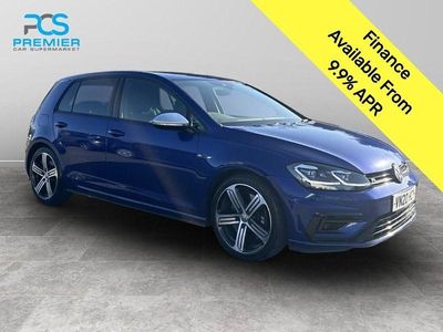 Used VW Golf VII R 300 HP (220 kW) 2020 Blue Hatchback