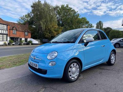 Used Fiat 500 69 HP (50 kW) 2013 Blue Hatchback
