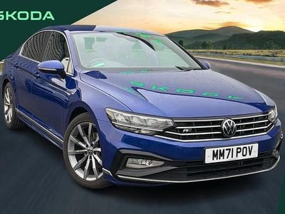 Used VW Passat R-line 150 HP (110 kW) 2022 Blue Estate