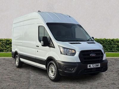 Used Ford Transit 130 HP (95 kW) 2022 White Van