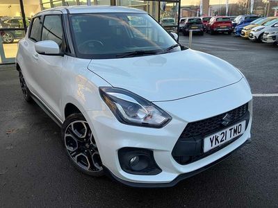 White Used 2021 Suzuki Swift Sport Hatchback | £10,800 (Fair price)