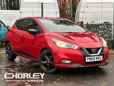 Red Used 2019 Nissan Micra S Hatchback | £8,265 (Fair price)