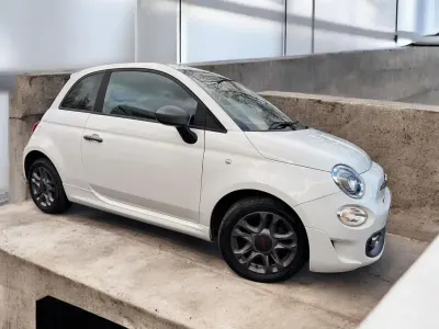 Used Fiat 500 Lounge 69 HP (50 kW) 2017 White Hatchback