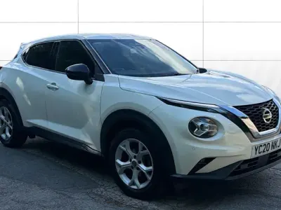 Used Nissan Juke N-Connecta 117 HP (86 kW) 2020 White SUV
