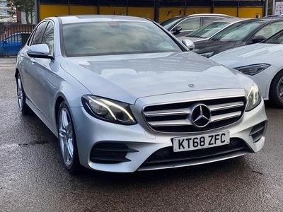 Used Mercedes E200 AMG line 184 HP (135 kW) 2018 Silver Sedan