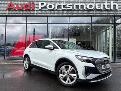 Used Audi Q4 e-tron S-Line 150 kW (204 HP) 2026 White SUV