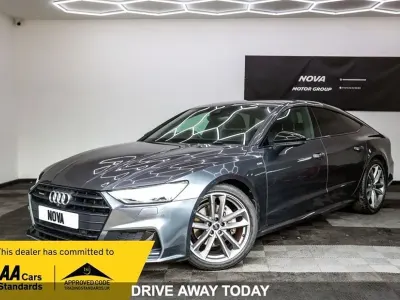 Used Audi A7 Sportback Black Edition 265 HP (194 kW) 2022 Grey Hatchback