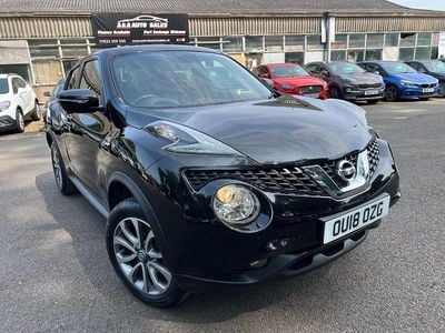 Used Nissan Juke Tekna 117 HP (86 kW) 2018 Black SUV