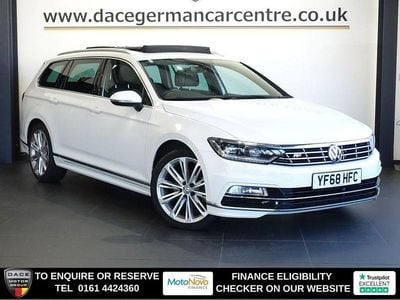 Used VW Passat R-line 150 HP (110 kW) 2018 White Estate