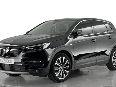 Used Vauxhall Grandland X Ultimate 180 HP (132 kW) 2021 Black SUV