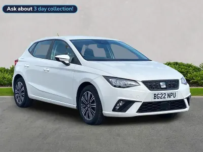 Used Seat Ibiza SE Technology 2022 White Hatchback
