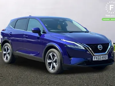 Used Nissan Qashqai N-Connecta 158 HP (116 kW) 2022 Blue SUV