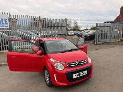 Used Citroën C1 Feel 82 HP (60 kW) 2018 Red Hatchback