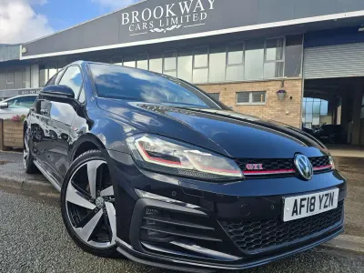 Used VW Golf VII GTI 245 HP (180 kW) 2018 Black Hatchback