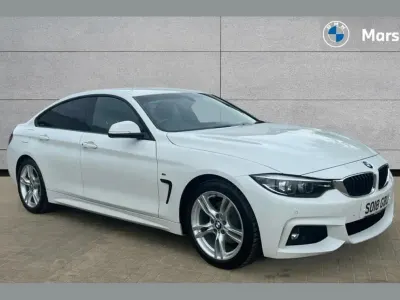 Used BMW 420 M Sport 190 HP (139 kW) 2018 Alpine white Coupe