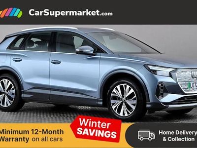 Blue Used 2022 Audi Q4 e-tron Sport SUV | £19,197 (Fair price)