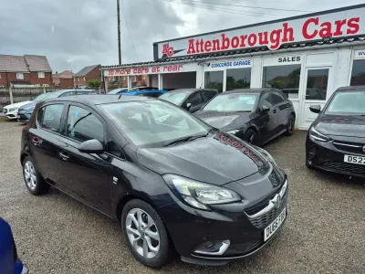 Used Vauxhall Corsa SRi 88 HP (64 kW) 2016 Black Hatchback