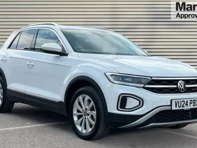 Used VW T-Roc Style 150 HP (110 kW) 2024 White SUV