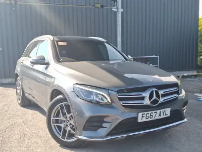 Used Mercedes GLC220 AMG line 170 HP (125 kW) 2017 Grey SUV