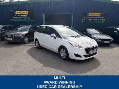 Used Peugeot 5008 Access 115 HP (84 kW) 2014 White MPV