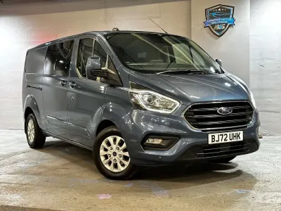Used Ford Transit Custom Limited 170 HP (125 kW) 2022 Blue Van