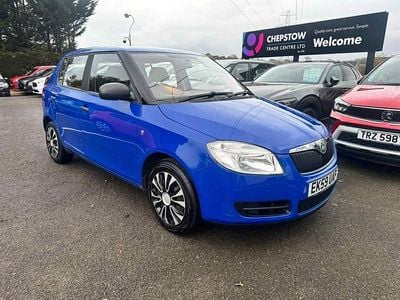 Used Skoda Fabia 60 HP (44 kW) 2009 Blue Hatchback