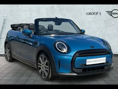 Used Mini Cooper Cabriolet Exclusive 136 HP (100 kW) 2021 Blue Cabriolet