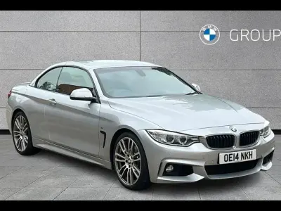 Used BMW 435 M Sport 302 HP (222 kW) 2014 Silver Cabriolet