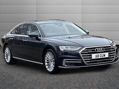 Used Audi A8 Advanced 286 HP (210 kW) 2018 Vesuvius grey Sedan