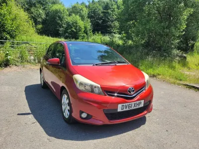 Used Toyota Yaris Multidrive S 2011 Red Hatchback
