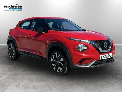Gebraucht Nissan Juke Acenta 114 PS (83 kW) 2022 Rot SUV