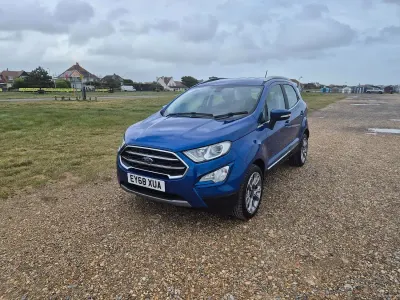 Used Ford Ecosport Titanium 2018 Blue SUV