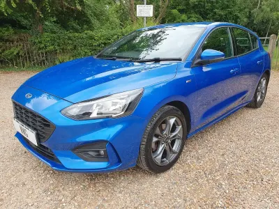 Used Ford Focus ST-Line 2019 Blue Hatchback