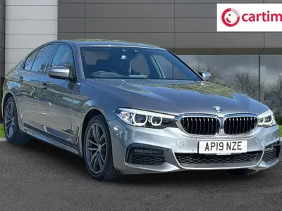 Used BMW 520 M Sport 190 HP (139 kW) 2019 Blue Sedan