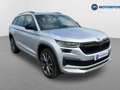 Used Skoda Kodiaq SportLine 150 HP (110 kW) 2023 Silver SUV