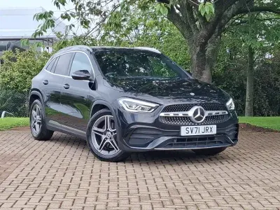 Used Mercedes GLA200 AMG line 163 HP (119 kW) 2022 Black SUV