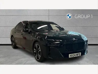Used BMW 750e M Sport 489 HP (359 kW) 2024 Black Sedan