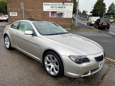 used BMW 645 6 Series Ci V8 2DR COUPE AUTO IN PLATINUM SILVER