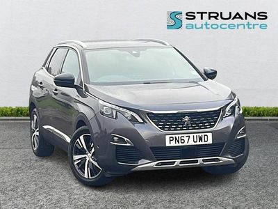 Grey Used 2017 Peugeot 3008 GT-line Hatchback | £10,995 (Fair price)