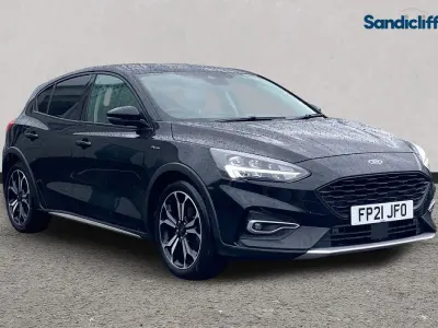 Used Ford Focus Active X 155 HP (114 kW) 2021 Black Hatchback