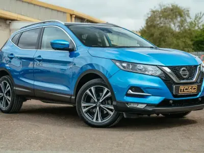 Used Nissan Qashqai N-Connecta 160 HP (117 kW) 2020 Blue SUV