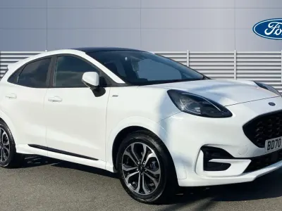 Used Ford Puma ST-Line 125 HP (91 kW) 2020 White SUV