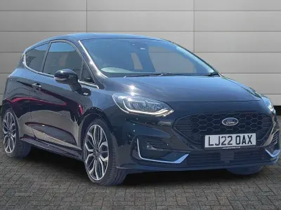 Used Ford Fiesta ST-Line 123 HP (90 kW) 2022 Agate black Hatchback