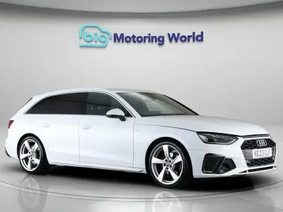 Used Audi A4 S-Line 150 HP (110 kW) 2023 White Estate