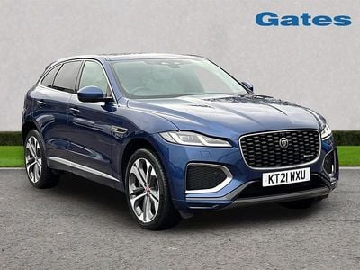 Used Jaguar F-Pace R-Dynamic 2021 Blue SUV