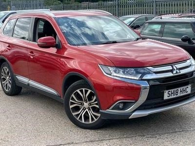 Used Mitsubishi Outlander 150 HP (110 kW) 2018 Red SUV