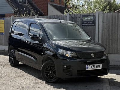 Used Peugeot Partner 131 HP (96 kW) 2021 Black MPV